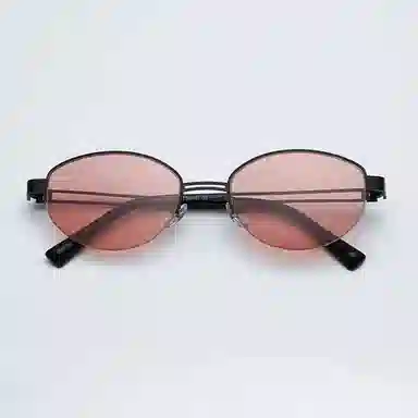 匠达人 老钱风复古时尚墨镜辣妹街拍出游素颜防紫外线防晒潮酷超轻 β钛 猫眼 太阳眼镜 男女同款情侣款