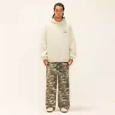 PISYPOX Letter Print Hoodie