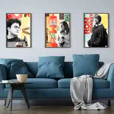 HARRY POTTER Pop Style Poster Set