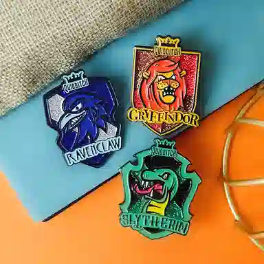 Harry Potter Quidditch House Pin