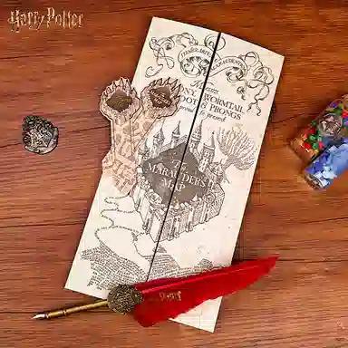 Harry Potter Marauder's Map Set