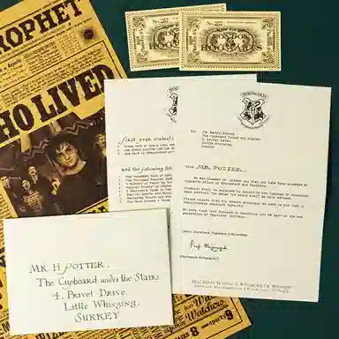 Harry Potter Hogwarts Acceptance Letter