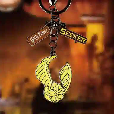 Harry Potter Golden Snitch Keychain