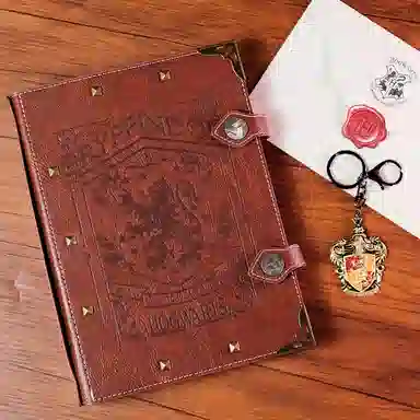 Harry Potter Notebook Keychain Set
