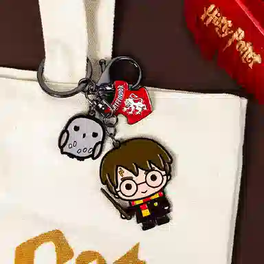 Harry Potter Keychain Badge Set