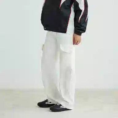 XINYINSU Vintage Washed Cargo Jeans