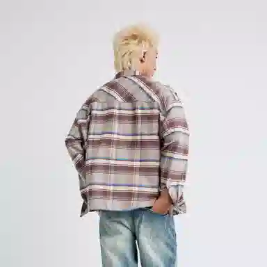XINYINSU 25FW Plaid Shirt