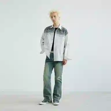 XINYINSU 25FW Vintage Tie-Dye Shirt