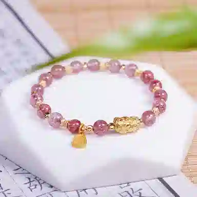 恋银手作 守护佛新中式复古手饰 玛瑙 手串 男女同款情侣款