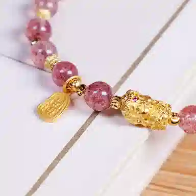 恋银手作 守护佛新中式复古手饰 玛瑙 手串 男女同款情侣款