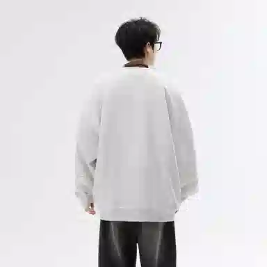 都市丽人 美式复古个性潮流时尚舒适休闲百搭简约打底衣 男女同款