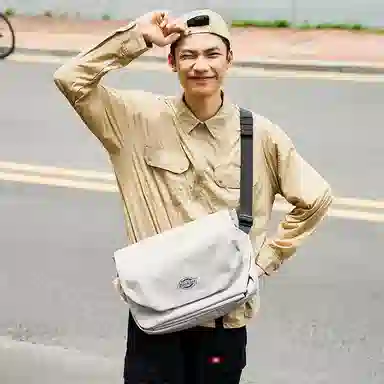 Dickies Crossbody Bag Black Grey