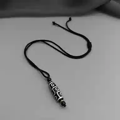 琢玉居 新中式复古九眼天珠配饰#好运 琉璃 吊坠 男女同款情侣款