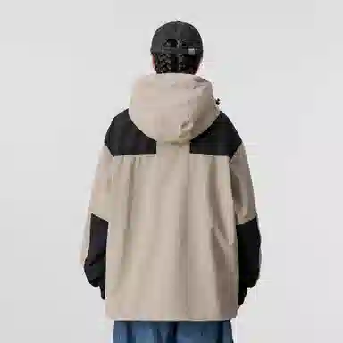 雅鹿优选  可拆卸保暖内搭宽松连帽三合一  防水防风冲锋衣 男女同款