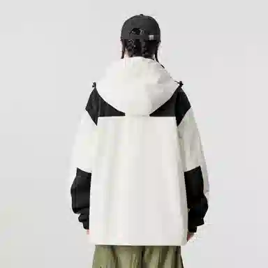 雅鹿优选  可拆卸保暖内搭宽松连帽三合一  防水防风冲锋衣 男女同款