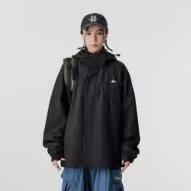 雅鹿优选  可拆卸保暖内搭宽松连帽三合一  防水防风冲锋衣 男女同款