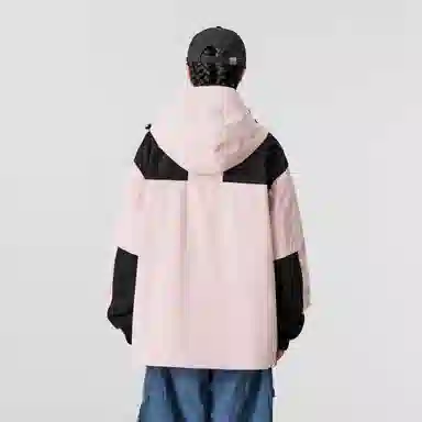 雅鹿优选  可拆卸保暖内搭宽松连帽三合一  防水防风冲锋衣 男女同款