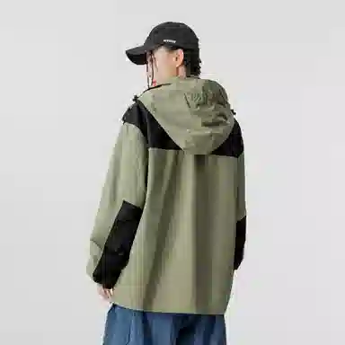 雅鹿优选  可拆卸保暖内搭宽松连帽三合一  防水防风冲锋衣 男女同款