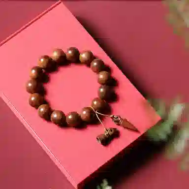 書卓 正宗 护身百年深山老树龄原木挂件平安#好运 雷击木 木作手串 男女同款情侣款