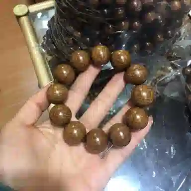 書卓 新中式国风复古盘玩串珠转运珠招财纳福文玩盘玩佛珠强文玩#好运 六道木 手串 男女同款情侣款