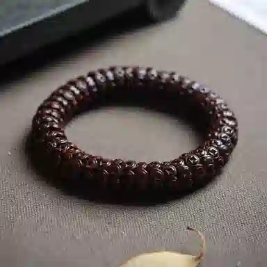 書卓 精雕工艺皮质细腻 油性高#好运 招财进宝 时来运转 上岸 步步高升 开门见喜 紫金鼠 手串 男女同款情侣款