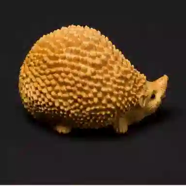 書卓 经典设计款 独占鳌头 刺猬 平安福#好运 黄杨木 木作摆件 男女同款情侣款