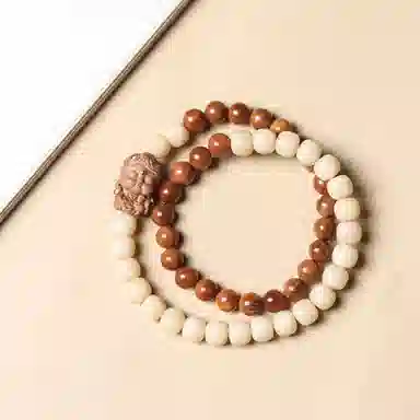 書卓 半壁江山款 搭配 干磨老料菩提 老山度母#平安好运 升学转运 库克 手串 男女同款情侣款