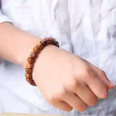 書卓 民族风新中式饰品 念珠 平安福#好运 时来运转 库克 菩提类手串 男女同款情侣款