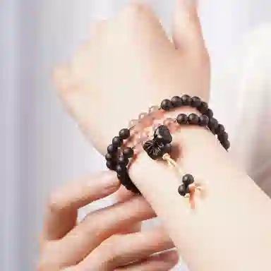 書卓 蝴蝶 招财进宝 迎风自来 #好运 降真香 手串 男女同款情侣款