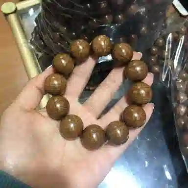 書卓 新中式国风复古盘玩串珠转运珠招财纳福文玩盘玩佛珠强文玩#好运 六道木 手串 男女同款情侣款