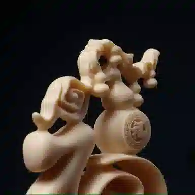 書卓 福字 诸事顺利一帆风顺 精品高级文玩  招财转运 文玩#好运 象牙果 摆件 男女同款情侣款