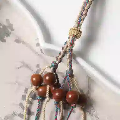 書卓 神木 脖挂木鱼款正能量高磁场 聚财招财转运人手必备#好运 雷击木 项链 男女同款情侣款