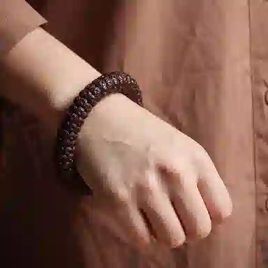 書卓 精雕工艺皮质细腻 油性高#好运 招财进宝 时来运转 上岸 步步高升 开门见喜 紫金鼠 手串 男女同款情侣款