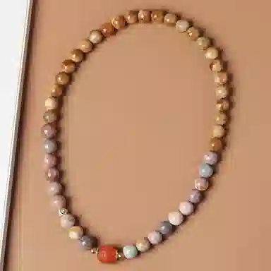 書卓 新中式国风气质  高档平安  手工打磨  富甲天下 库克 手串 男女同款情侣款