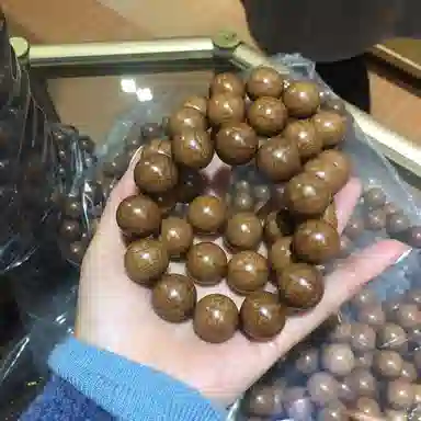 書卓 新中式国风复古盘玩串珠转运珠招财纳福文玩盘玩佛珠强文玩#好运 六道木 手串 男女同款情侣款