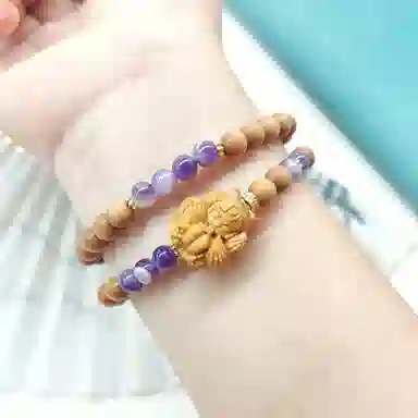 書卓 凤九#好运 芭比檀香 手串 男女同款情侣款