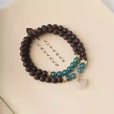 書卓 新中式潮流风   时来运转 #好运 降真香 手串 男女同款情侣款