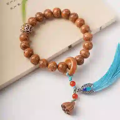 書卓 新中式国风佛珠转运上岸 文玩简约百搭 招财纳福 平安喜乐#好运 星月菩提 手串 男女同款情侣款