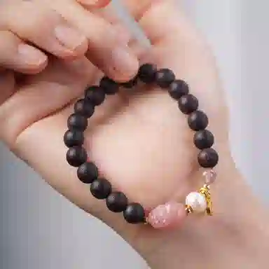 書卓 原创小众设计款 #好运 轻奢精致念珠 手工编织 #升学上岸 转运 降真香 手串 女款