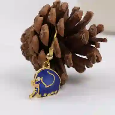 Heritage Old Goods Hongqiao Alloy Enamel Earrings Women