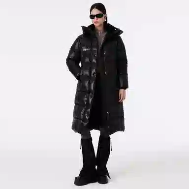LINCchic 90 Down Coat Black