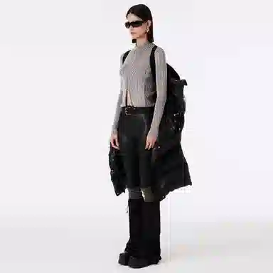 LINCchic 90 Down Coat Black