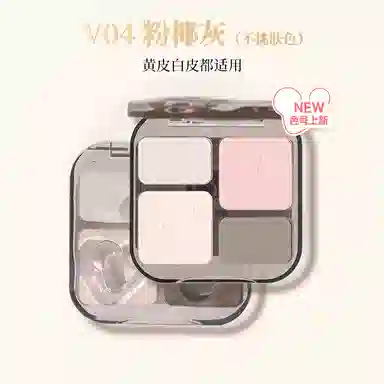 唯资 高光修容一体综合四色修容盘 修饰轮廓 赠修容刷