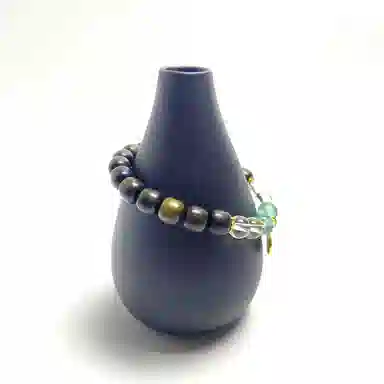 耳玺 小众清新个性百搭低调创意重视素雅桶型文玩盘玩中式复古国风 贡木 手串 男女同款情侣款