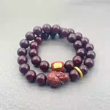 耳玺 糖心老料民族风文玩新中式国潮招财进宝文玩串珠考研转运珠吉祥如意平安顺遂配饰#招财#好运 菩提子/菩提籽 手串 男女同款情侣款