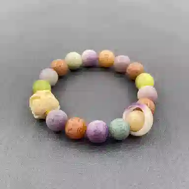 耳玺 六字真言霸气醒狮平安顺遂国风文玩高级感吉祥如意好运连连招财进宝#平安 菩提根 手串 男女同款情侣款