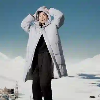 SNOW FLYING