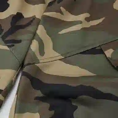 普鲁士多特蒙德 工装风美式复古运动户外登山七分休闲短裤 男女同款 迷彩色