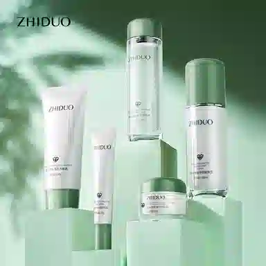 致朵 绿钻嫩肤净颜护肤套装 保湿滋润 五件套