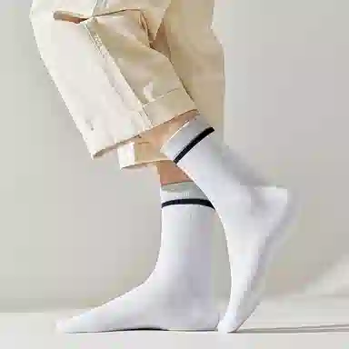 健将 防臭透气吸湿排汗保暖中筒袜 男款 组合装